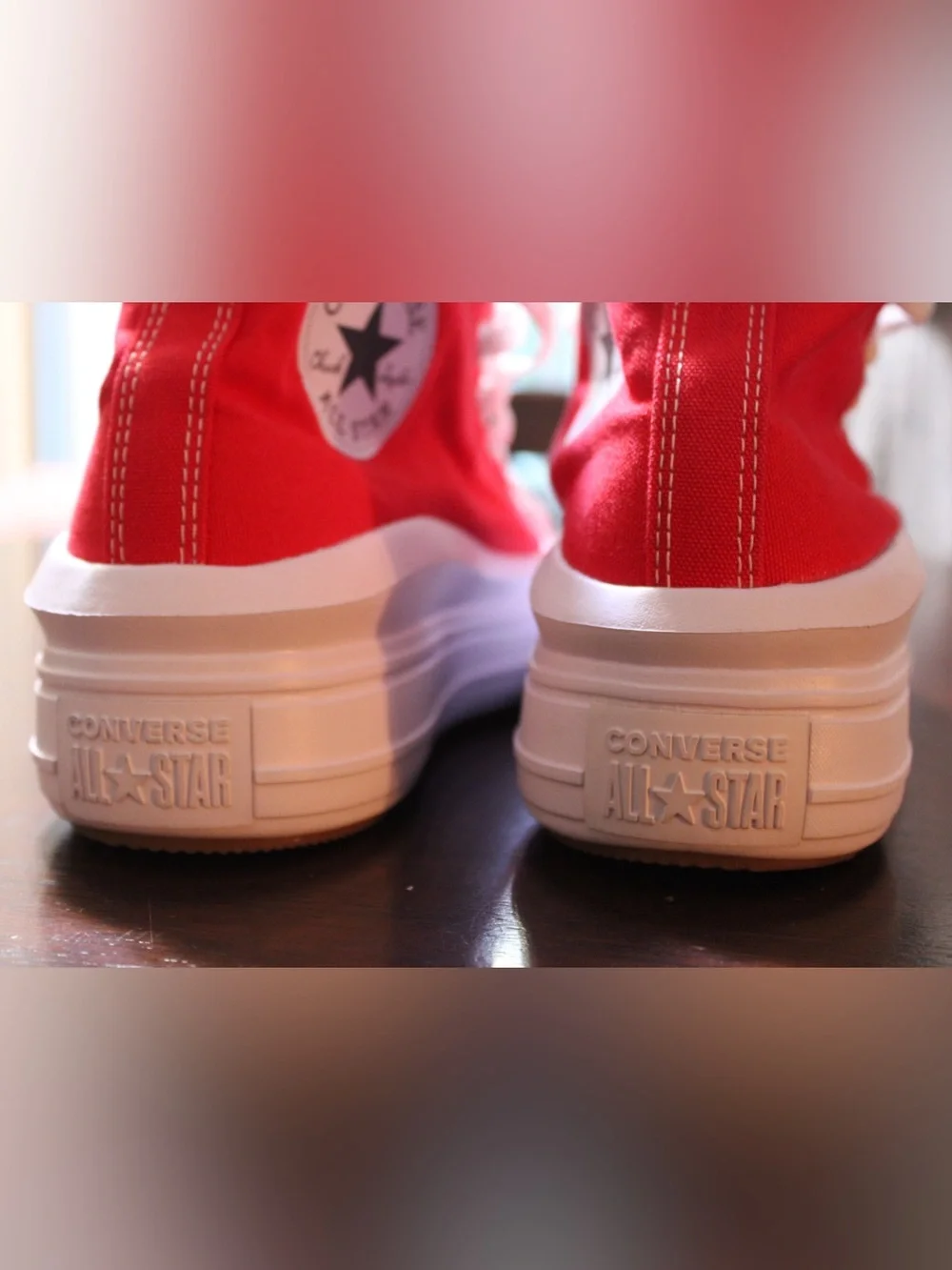Converse Chuck Taylor All Star Move Platform Red Women size 8